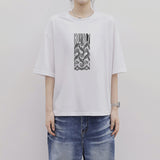ホーリーレース オーバーフィット 半袖Tシャツ_WHITE