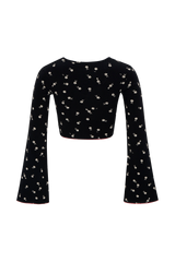 Escape club crop cardigan