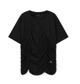 [LAN ARCHIVE]フロントシャーリングショートスリーブTシャツ