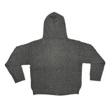 Meld knit hood jumper