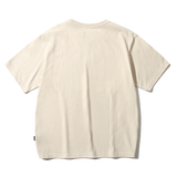 ハート パドロック ロゴ Tシャツ (Cream)