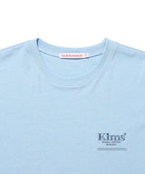 Mini Bam Line Logo Tee Blue (KIB6MFT506A)