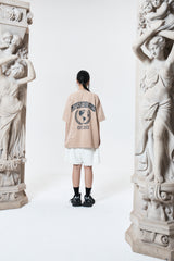 ハンドペインティングダメージTシャツ (BLACK)