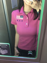 Washington Club USA PK Slim Collar Tee (3c)