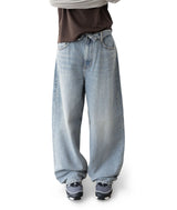 Tendi Fold-Over Wide Jeans