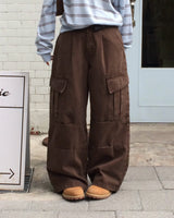[ORIGINAL] Kinder Pigment Cargo Wide Pants