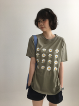 YWD フラワーTシャツ (3color)