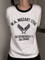 バギー リンガー レタリング タトゥー オーバーサイズ Tシャツ 3カラー