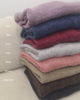 Sentom Round Long-Sleeved Knit