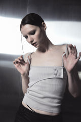 hex Loop button sleeveless
