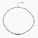 Layered Men's Beads Necklace_CLEF SYNCOPOSE NEC