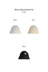 Momo daily bucket hat_3colors
