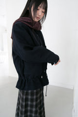 stopper high-neck half-coat(2colors)