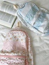 Lua Vintage Flower Patchwork Backpack