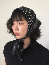 Frame Polka Dot Scarf (2color)