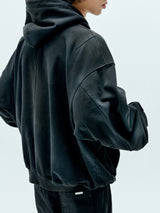 Over Hoodie - Faded Black
