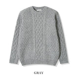 Wool Mix Cable Knit