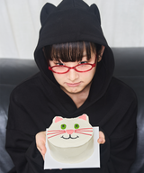 アイラブキャットノットユーキャットイヤーフーディー