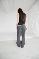 span melange sleeveless top(4colors)