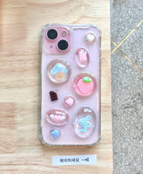 [MADE] チョコストロベリーメロディレジンケース