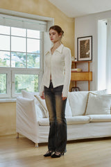  COSMO FUR CARDIGAN / IVORY