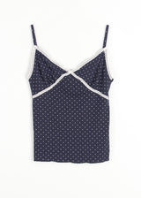 V DOT SLEEVELESS