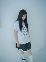 クローバーハグTシャツ / white melange