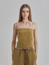BUNDLE SLEEVELESS TOP