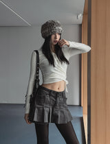 Poning Wrap Hooded Cardigan