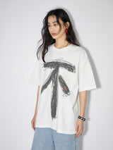 ツーサイドファンプリントショートスリーブTシャツ