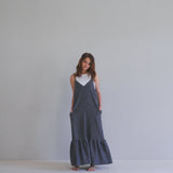 Flower camisole one piece
