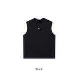 Lowers embroidery over sleeveless