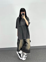 ロウカットウォッシュドカーゴショーツ