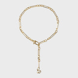  2-WAY LOGO CHAIN NECKLACE (2 COLOR)