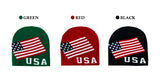 USA フラッグフリーダムベーシックビーニー (3 colors)