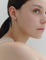 26SS★ Essence 14K (Y) Lab-worn Diamond Princess Piercing 0.5CT