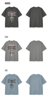 ストライクゾーン ピグメントダイ ショートスリーブ Tシャツ(3color)