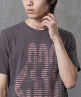 333 キスコードTシャツ_チャコール