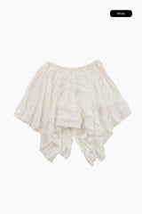 Angel unbalanced skirt