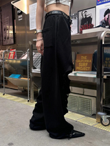 [Unisex] Destroyed banding sweat pants(2color)