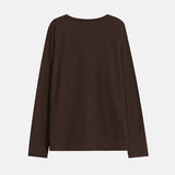 ロッキーフックヘンリーネックロングスリーブTシャツ