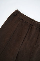 Carol boot-cut pants_brown