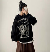 ギターキャットスウェットシャツ [Fleece]