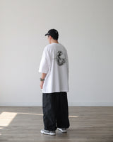 ツキオーバーサイズハーフTシャツ