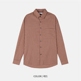 Weave Check Shirt (3 Colors)