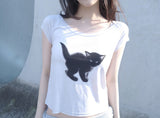kitty tee