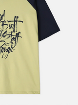 リミンボクシーフィットカラーラグラン半袖Tシャツ