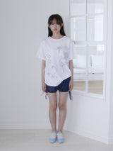 クレヨンフルーツTシャツ (ペアホワイト)