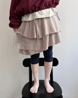 Summer Layer Dot Skirt