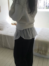 See-Through Layering Skirt